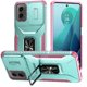 thumbnail image 1 of Funda para GANGXUN Motorola Moto G 5G 2024 - Soporte metálico, Función magnética, Verde, 1 of 5