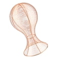 thumbnail image 1 of Yuarrent Metal Hat Cap Rack Hair Display Pink Storage Wig Stand Holder Gold Type2 NO2, 1 of 1