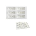 thumbnail image 3 of Snow Mountain Shaped Bakewares Heat Resistant Silicone Mold for Mousse Chocolate Baking Kitchen Cake Decorating Tool, 3 of 11