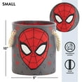 thumbnail image 6 of Marvel Spiderman Kids Fabric Round Nestable Storage Bin Set, 3-Piece, 6 of 7