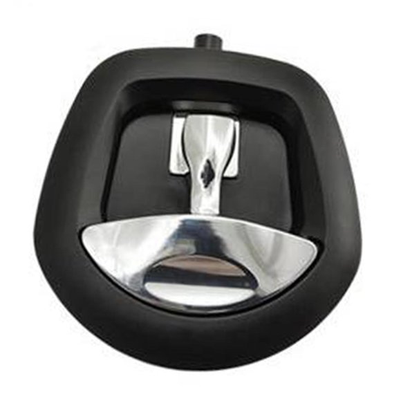 fastboy Loquet de Remplacement pour Boîte à Outils de Camion, Verrou de Palette de Boîte à Outils, Poignée de Remplacement Argent et Noir Argent et Noir 132x121x93 mm