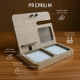 thumbnail image 3 of Organizador de Escritorio y Buró | Regalos para Mujer | Accesorios para Escritorio con Soporte para Celular, Joyero, Porta Llaves, Aretes, Collares, Pulseras | Regalo Cumpleaños para Mamá, 3 of 9