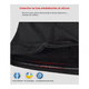 thumbnail image 3 of Par Rodilleras  Bloosom Basketball Panel De Abeja Ajustables Negro S, 3 of 4