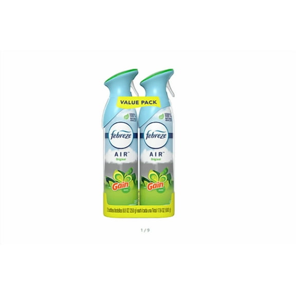 Febreze Air Gain Original Scented Air Freshener 2 bottles (2 × 8.8 oz)