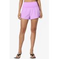 thumbnail image 2 of TheMoogan Women's PLUS High Waist Lightweight Running Shorts Brief Inner Gym Athletic Workout, 2 of 7