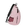 thumbnail image 4 of S SERENABLE Sac de Tennis Imperméable Léger Protection Raquettes pour Femmes Hommes Adultes Rose, 4 of 9
