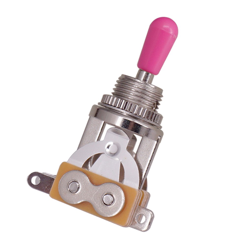 3 Way Guitar Switch Selector Toggle Knob Colour Tip for Epi Lp Electric