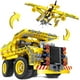 thumbnail image 4 of Juguete de construcción HUOGUO, volquete o avión, 2 en 1, 361 piezas, 4 of 5