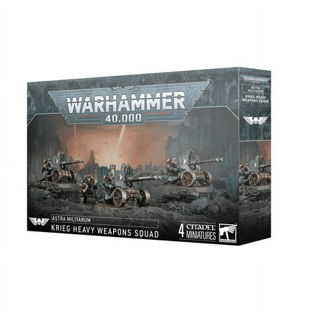 Games Workshop - Warhammer 40K - Astra Militarum - Krieg Heavy Weapons Squad