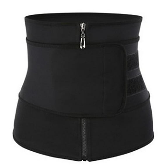 Cinturón de fajas de ejercicio de control de abdomen elástico de entrenador de Negro l Zulema Entrenador de cintura para mujer