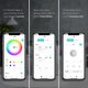 thumbnail image 5 of Reloj Despertador Inteligente Sunrise WiFi Tuya con Aplicación Color Blanco, 5 of 5