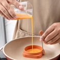 thumbnail image 6 of Juaoua Silicone Dual Shape Egg Rings,Egg Mold Double Sided Fryer for Round and Square Egg,Non-stick Integrated Egg Shaper,Reusable Breakfast Kitchen Gadget for Fried Eggs,Pancakes & Sandwiches, 6 of 7