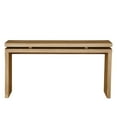 thumbnail image 5 of MDQMD 60'' Extra-Long Farmhouse Console Table for Entryway,Brown Narrow Sofa Table for Living Room,Hallway, 5 of 6