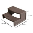 thumbnail image 3 of Confer Plastics Handi-Step Hot Tub Stairs for Spas, Portobello, 3 of 5