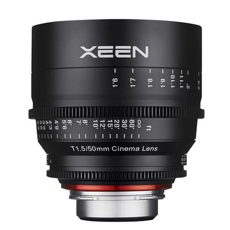 xeen by rokinon 50mm t1.5 professional cine lens for nikon f