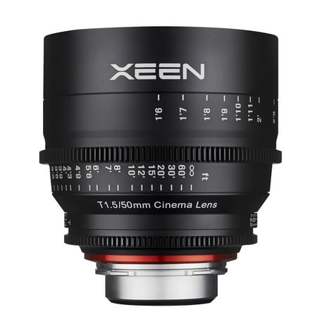 F Mount Lens - xeen by rokinon 50mm t1.5 professional cine lens for nikon f mount