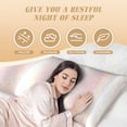thumbnail image 6 of Naloa Glitter Light Pearl Body Pillow Cover, Pillowcases with Hidden Zipper Breathable Long Pillow Case (Pillows are not included,20x54 inch), 6 of 7