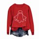 thumbnail image 1 of Ailaofu Womens Halloween Crewneck Sweatshirt Cute Long Sleeve Graphic Pullover Tops Fall Fashion Clothes, 1 of 4