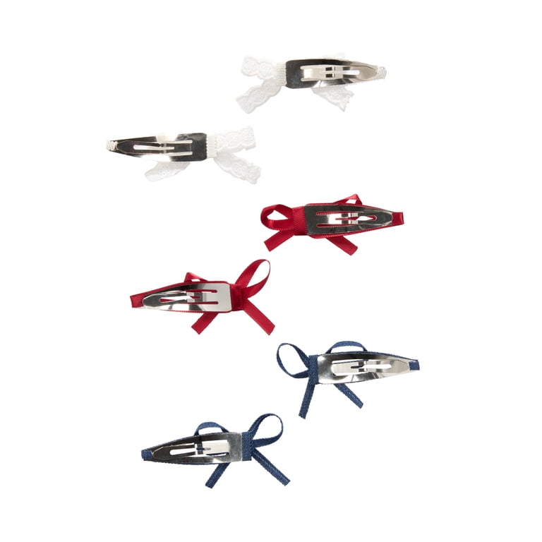 Goody x Lee Pain-Free Bow Snap Hair Clips – Strong Grip, All Hair