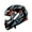 D, variant on BAIANNAN Full Face Motorcycle Helmet Men Women Motocross Helmet High-strength Shell  Approved Motorcycle Accessories