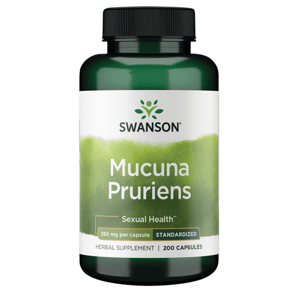 Swanson Mucuna Pruriens 350 mg 200 Capsules