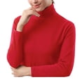 thumbnail image 1 of sweethay Camisa térmica, suministros para mujeres, ropa de abrigo, parte ajustada, lencería larga, lavable, gruesa, accesorio de bricolaje, Prendas para la parte del cuerpo Rojo 2XL sweethay AP013733-09, 1 of 6