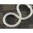 thumbnail image 4 of Tone Snake Scale Skin Twisting Infinity Pendant Necklace Earring Set, 4 of 5
