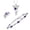 AMETHYST, variant on Matching jewelry Sterling Silver Guardian Angel Set: Necklace, Tennis Bracelet, & Ring. Gemstone & Diamonds, 7"-8" Wrist & 18" Chain.  Peridot August Birthstone; Size 5