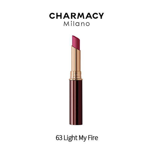 CHARMACY 16 colores lápiz labial de terciopelo resistente al agua fácil de usar lápiz labial de larga duración mate maquillaje de labios cosmético