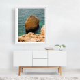 thumbnail image 2 of Love and Light in Lagos - Faro District Portugal Photography Ocean Coast Seascape Nature Beach Water White Framed Wall Art Print 12 x 16 inches, 2 of 3
