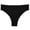 Black, variant on Women's Thongs Fashion Low Waist Bikini Panties Soft Stretchy Seamless Underwear Comfort No Show Panties for Women