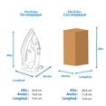 thumbnail image 4 of Plancha de Vapor Black+Decker Cerámica Light 'N Easy IR1866 1200W Beige, 4 of 5