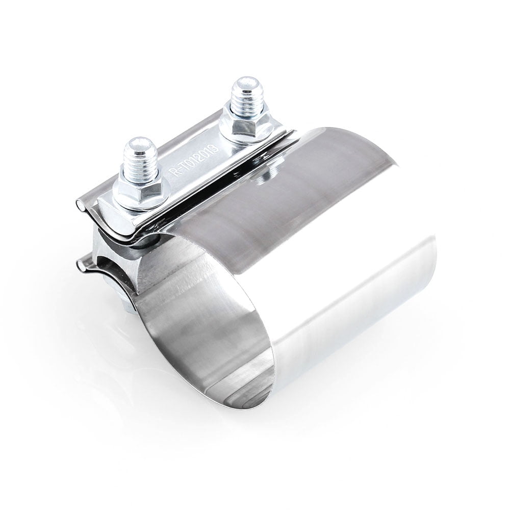 2.5 Inch Lap Joint Exhaust Band Clamp Universal Stainless Steel for 2