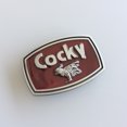 thumbnail image 3 of Vintage Enamel Western Animal Belt Buckle, 3 of 6