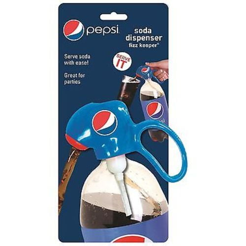 Jokari Pepsi Modern Soda Dispenser & Fizz Keeper for 2 liter Pop
