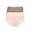 Minky Pink, variant on | Finesse Modern Mock Wrap Brief 2-Pack | Panty | Lace (Back To Basics, 1X-2X)