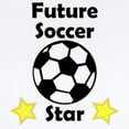thumbnail image 2 of CafePress - Future Soccer Star Body Suit - Baby Light Bodysuit, Size Newborn - 24 Months, 2 of 4