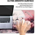 thumbnail image 4 of Pink Japanese Cherry Blossom Large Mouse Pad XXL Sakura Forest Tree Sun Tower Mountain Extended Large Desk Mat Big Desk Pad 90X40 CM Non-Slip Rubber Base Stitched Edge Long Mousepad,35.4 x 15.7 Inch, 4 of 6