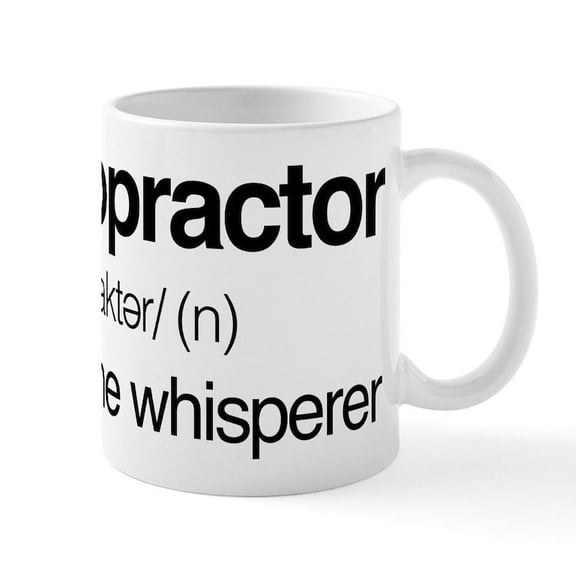 CafePress - Chiropractor The Spine Whisperer - 11 oz Ceramic Mug - Novelty Coffee Tea Cup