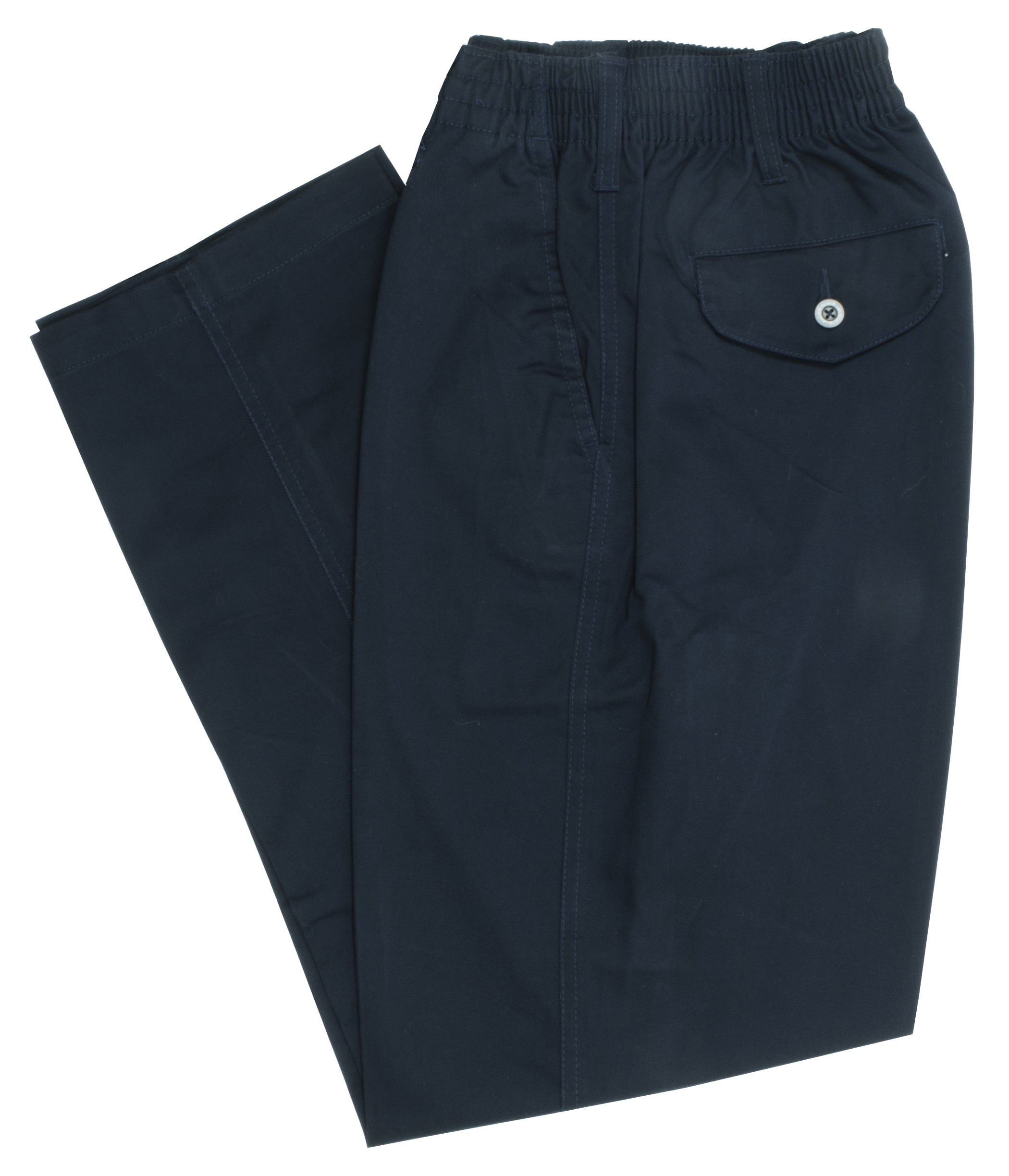 men's full elastic waist pants for seniors
