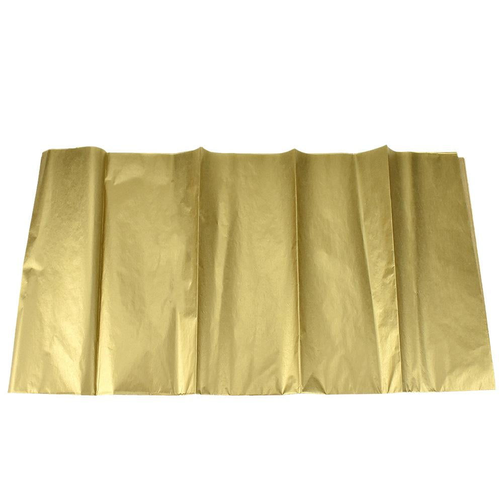 Metallic Gift Tissue Paper, Gold, 20Inch, 3Count