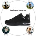 thumbnail image 4 of RDYLBU Running Shoes Mens Tennis Shoes Air Cushion  Walking Sneakers for Gym Workout Lightweight Breathable No Slip, 4 of 8