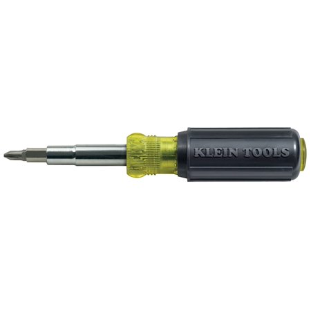Screwdriver and Nut Driver 11-in-1 Multi Tool, Cushion Grip Handle, Industrial Strength Bits 32500, Integrated screwdriver and nut driver.., By...