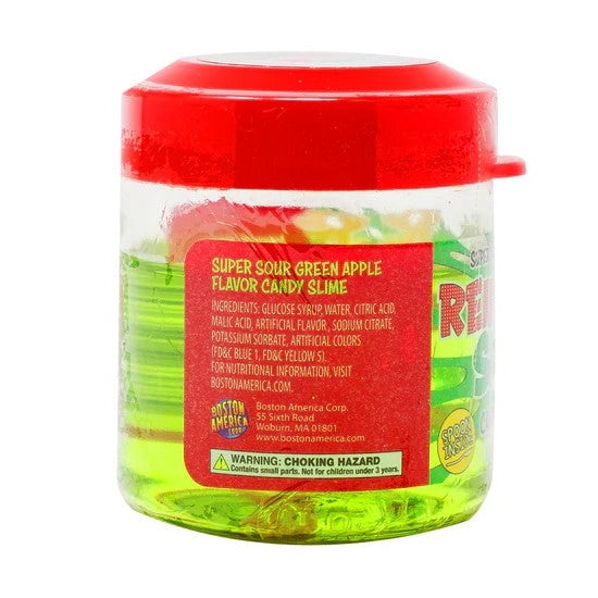 Reindeer Snot Candy Slime, Super Sour Green Apple, 3.5 Ounce Jar - 9 Count Display Box