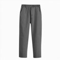 thumbnail image 3 of Child Boys Sweatpants Basic Straight Leg Jogger Pants with Pockets for 3-9 Years Kids Fall Winter Pants Kids Sweatpants Size 5-6 Years, 3 of 9