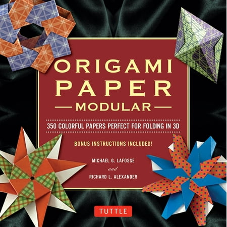 Modular Origami Paper Pack Tuttle Origami Paper 350 Colorful Papers For Folding In 3d Other
