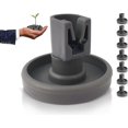 thumbnail image 1 of Dishwasher Lower Basket Wheels Set Of 8 Dishwasher Basket Wheels - Replacement Parts Starlight, 1 of 4