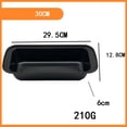 thumbnail image 2 of 3 piezas Molde Para Panque Pan De Caja Antiadherente Horno 29.5cm*12.8cm*6cm,Molde Rectangular Antiadherente para Pan,Moldes para Hornear Acero al Carbono Premium,para Postres,Pasteles,Panque, 2 of 5