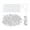 White, variant on HOMYL 120 Pieces Hanging Hooks S Clips Hooks S Shaped Clips with Zip Ties White
