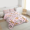 thumbnail image 3 of Feelyou Cute Cat Kitten Twin Comforter Sets, Cartoon Animal Bedding Set, 2pcs, 3 of 8